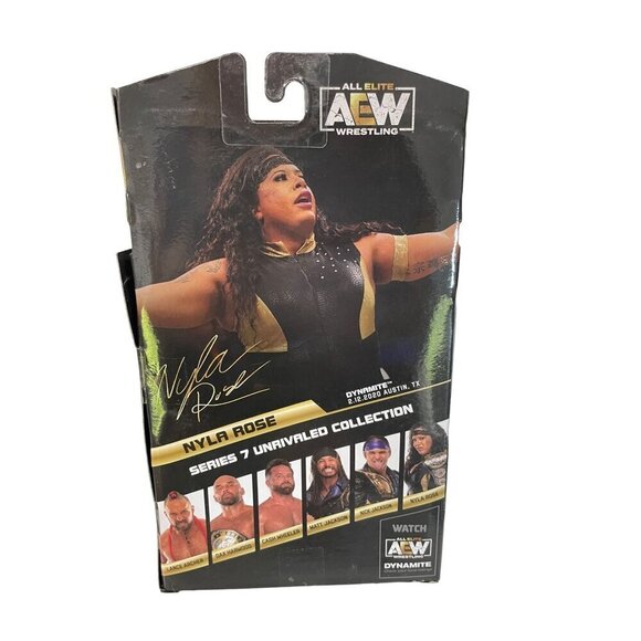 AEW All Elite Wrestling Nyla Rose Unrivaled Collection Series 7 Action Figure - Picture 2 of 3